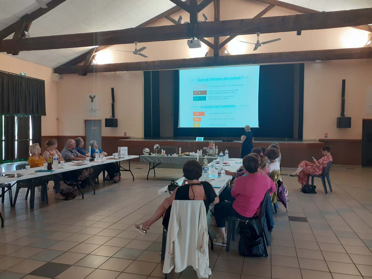 Atelier Les couleurs du bien-tre Lzignan-la-Cbe